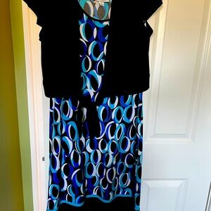 Tank dress with jacket